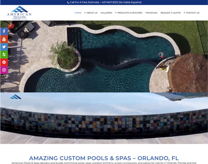 american Website Design Redesign